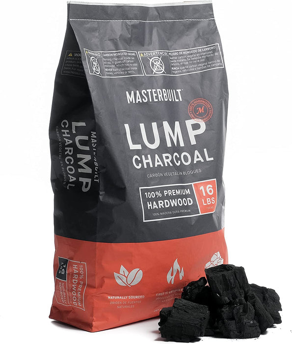 ® Premium Hardwood Lump Charcoal for Gravity Series Charcoal Grill and Smokers, Compatible with All Barrel, Kamado, and Kettle Grills, 1 Pack, 16LB