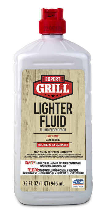 Charcoal Lighter Fluid, Odorless Lighter Fuel, 32 Oz