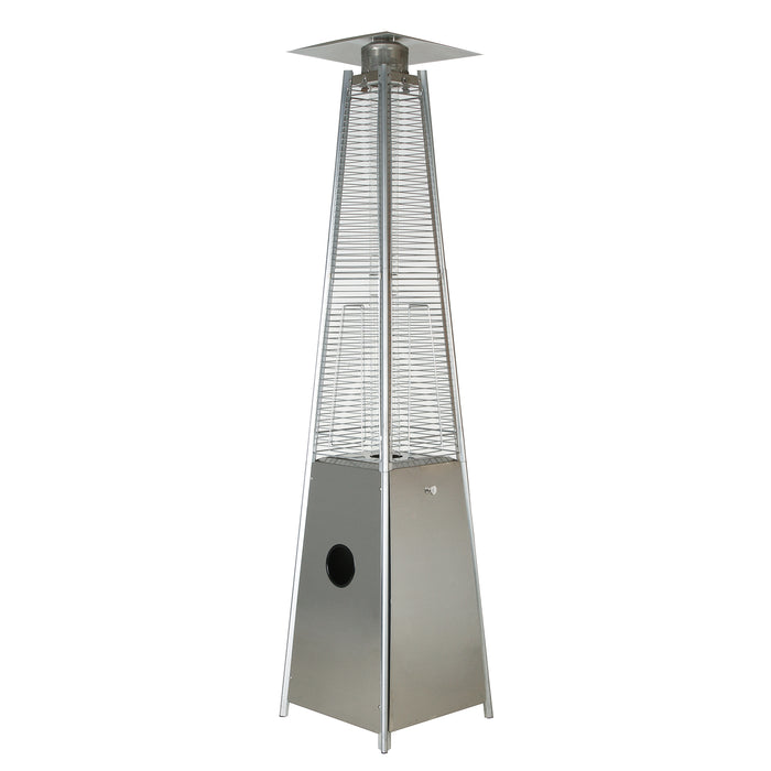 Shinerich - Pyramid Style Patio Heater - Stainless Steel